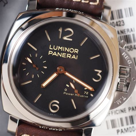 second hand panerai watch